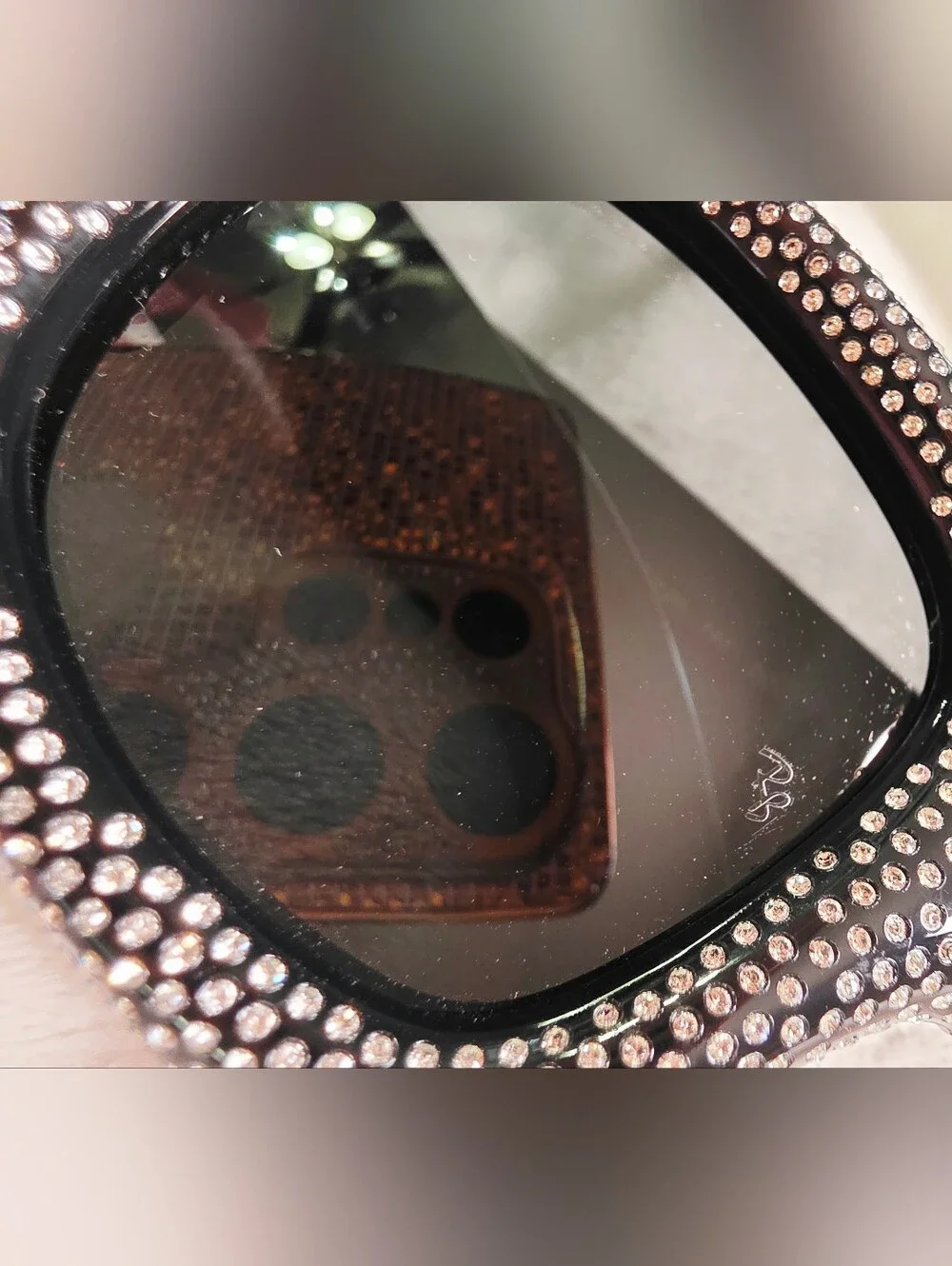 Ray-Ban Wayfarer Puffer Swarovski Crystal Pavé Edition sunglasses in black